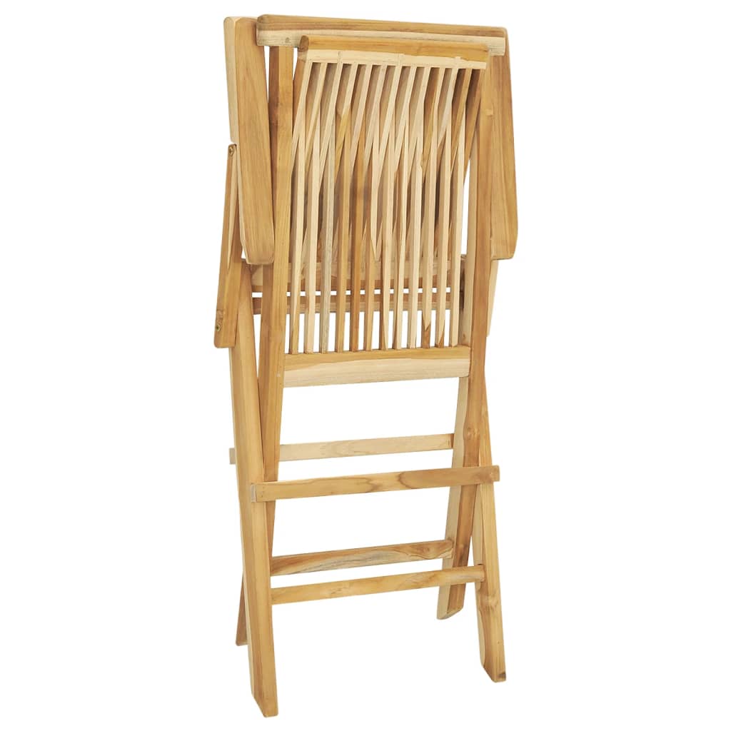 Ensemble à manger d'extérieur 5pcs Bois solide de teck - XIOS