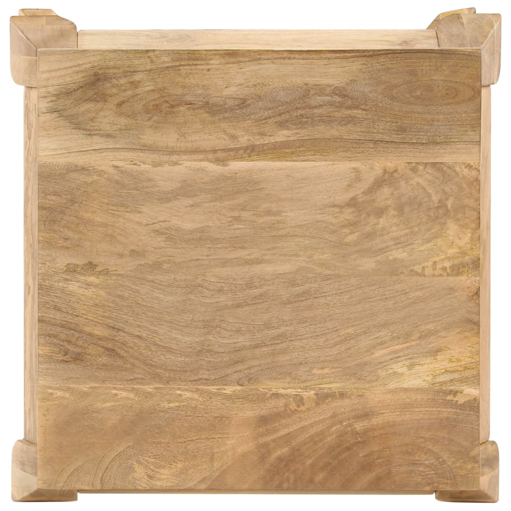 Table d'appoint 45x45x40 cm Bois de manguier massif - XIOS