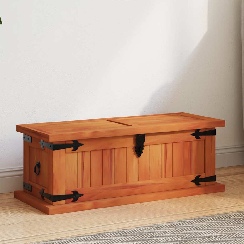Coffre de rangement 60x25x22 cm Bois d'acacia solide Coffres de rangement vidaXL