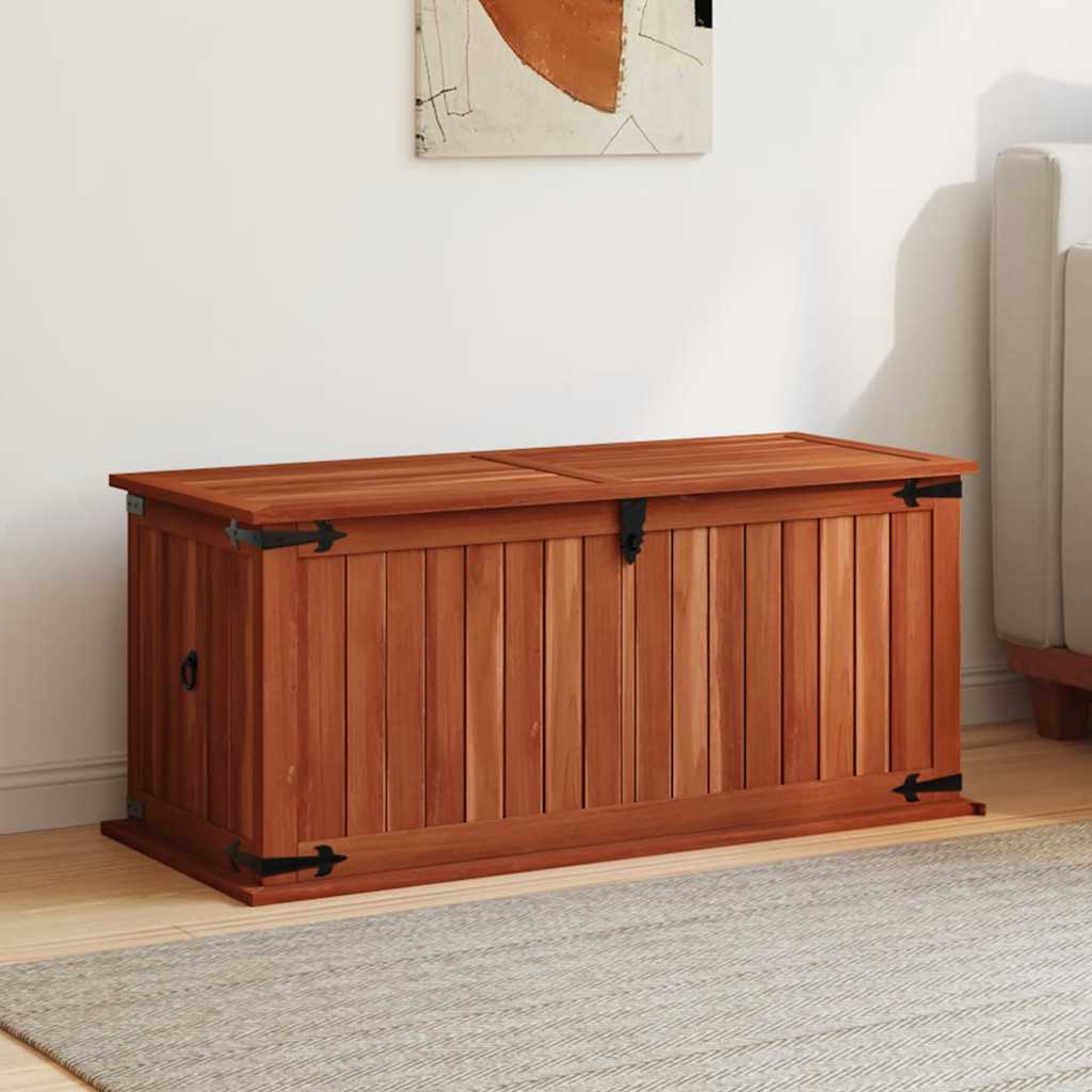 Coffre de rangement 90x45x40 cm Bois d'acacia solide Coffres de rangement vidaXL