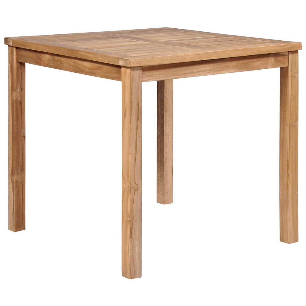 Ensemble à manger d'extérieur 5pcs Bois solide de teck
