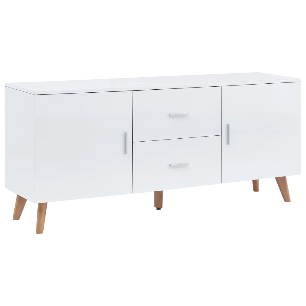 Buffet Blanc 160x40x70 cm MDF - XIOS