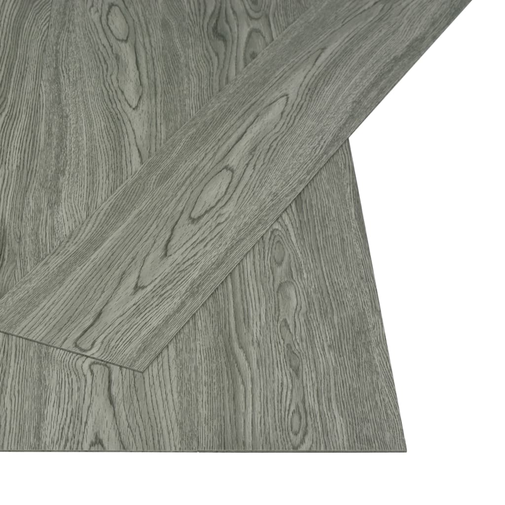 Dalles de plancher autoadhésives 4,46 m² 3 mm PVC gris Tapis & revêtements de sol vidaXL