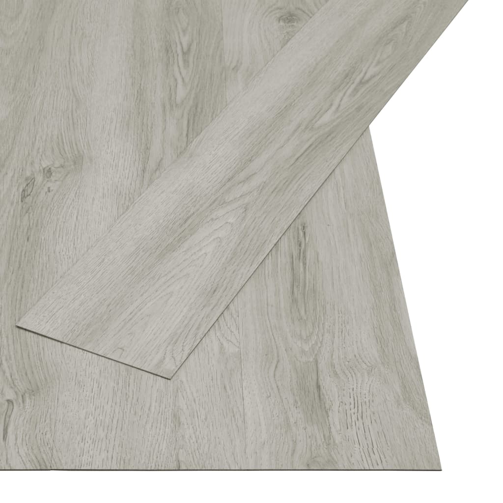 Dalles de plancher autoadhésives 4,46 m² 3 mm PVC gris clair Tapis & revêtements de sol vidaXL
