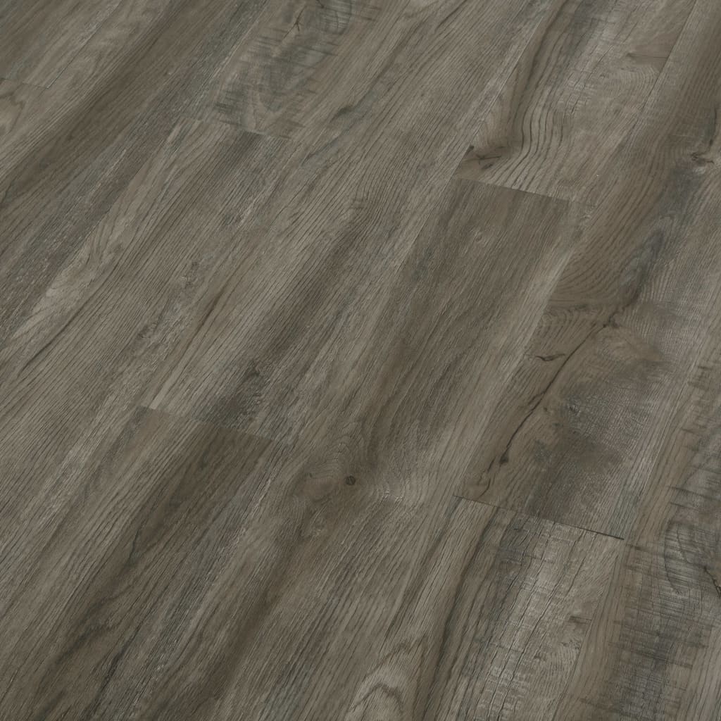 Dalles de plancher autoadhésives 4,46 m² 3mm PVC gris et marron Tapis & revêtements de sol vidaXL