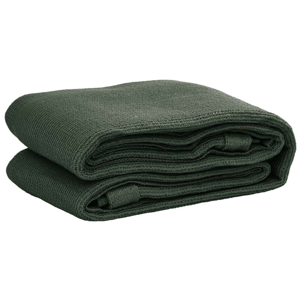 Tapis de tente 250 x 300 cm PEHD Vert Accessoires de tente vidaXL