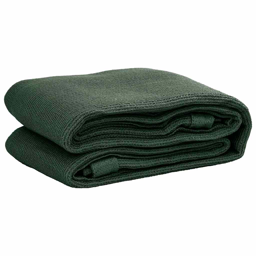 Tapis de tente 250 x 600 cm PEHD Vert Accessoires de tente vidaXL