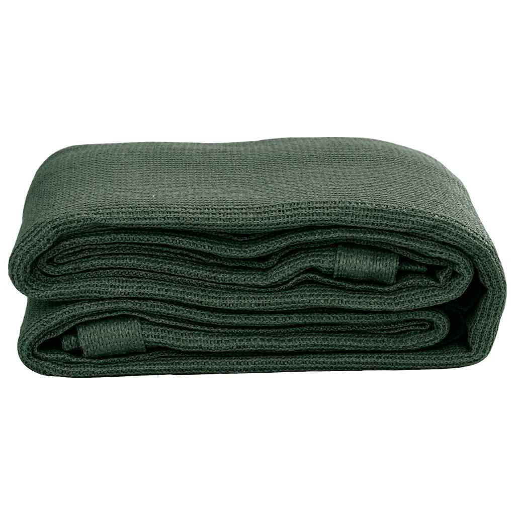 Tapis de tente 250 x 600 cm PEHD Vert Accessoires de tente vidaXL