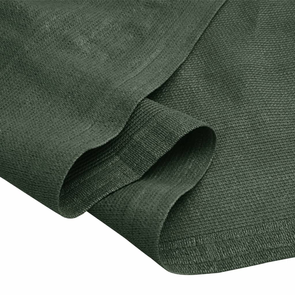 Tapis de tente 250 x 600 cm PEHD Vert Accessoires de tente vidaXL