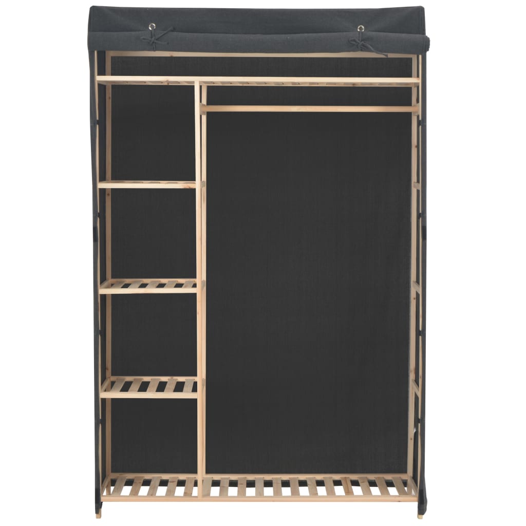Garde-robe Gris 110 x 40 x 170 cm Tissu - XIOS