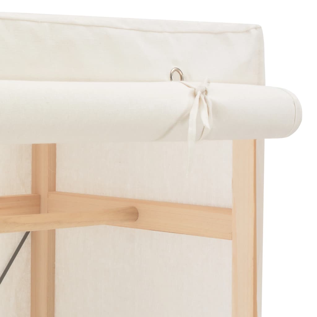 Garde-robe Blanc 79 x 40 x 170 cm Tissu - XIOS