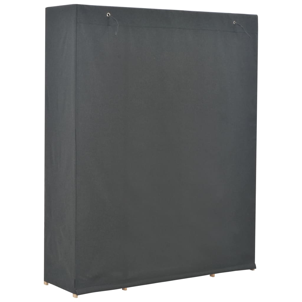 Garde-robe Gris 135 x 40 x 170 cm Tissu Armoires vidaXL