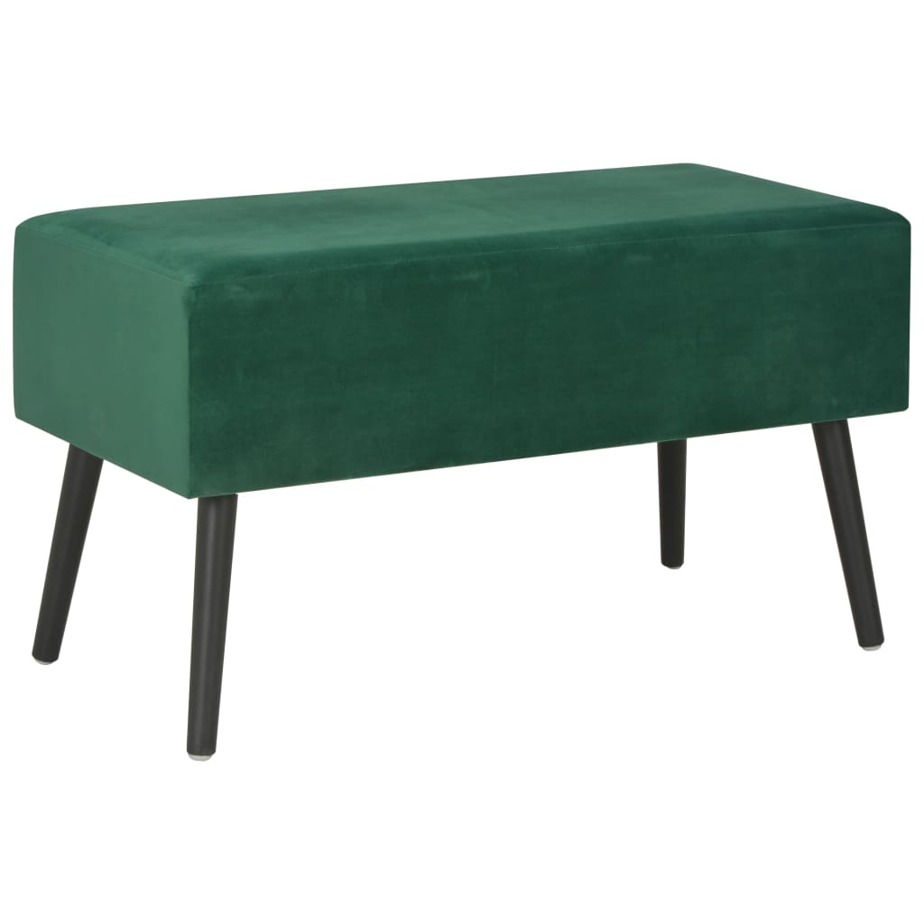 Table basse Vert 80x40x46 cm Velours - XIOS