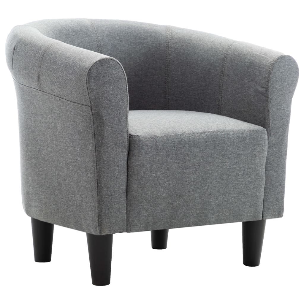 Fauteuil Gris foncé Tissu - XIOS