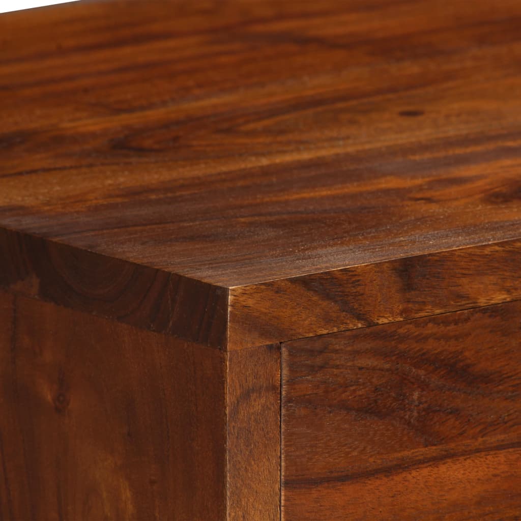 Buffet 115x35x86 cm Bois solide d'acacia - XIOS