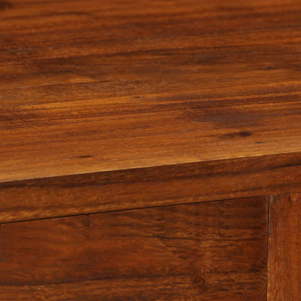 Buffet 115x35x86 cm Bois solide d'acacia - XIOS