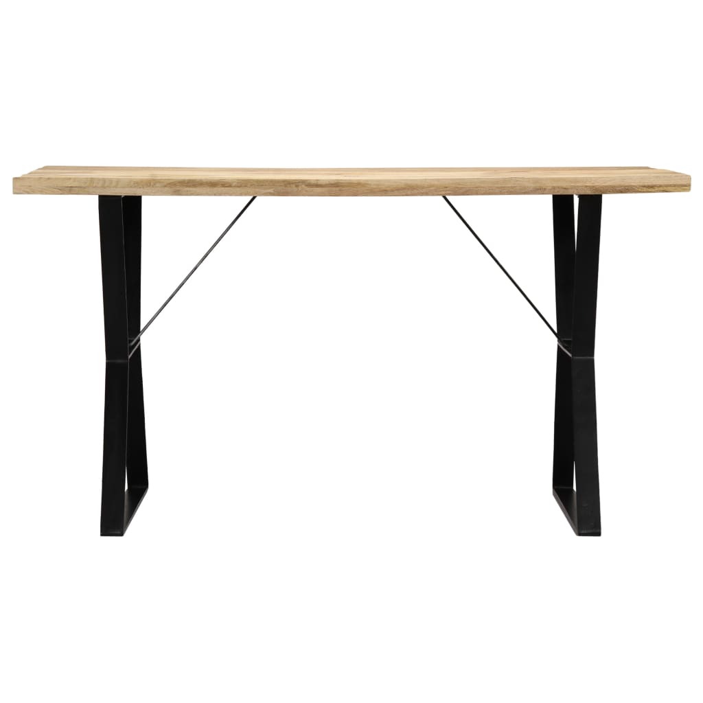 Table à manger 140x80x76 cm Bois de manguier massif - XIOS
