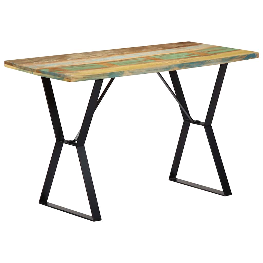 Table à manger 120x60x76 cm Bois de récupération massif - XIOS