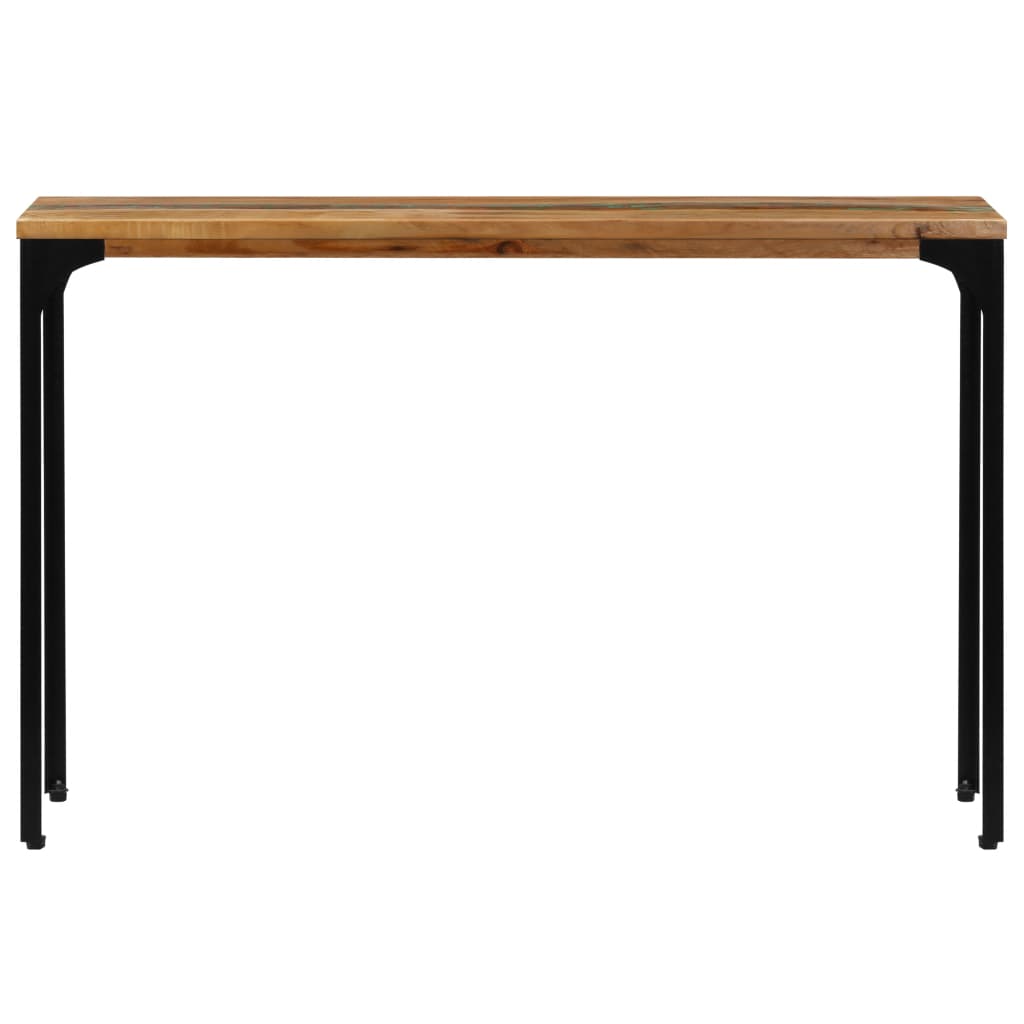 Table console 120 x 35 x 76 cm Bois de récupération massif - XIOS