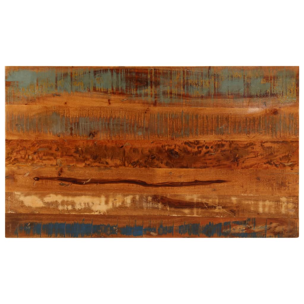 Table basse et étagère 100x60x35 cm Bois de récupération solide - XIOS