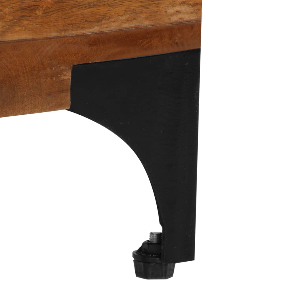 Meuble TV 118x35x45 cm Bois de récupération massif - XIOS