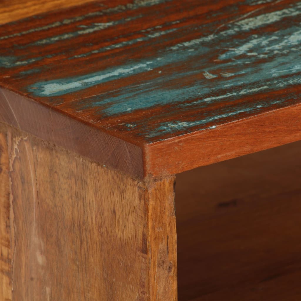 Meuble TV 118x35x45 cm Bois de récupération massif - XIOS