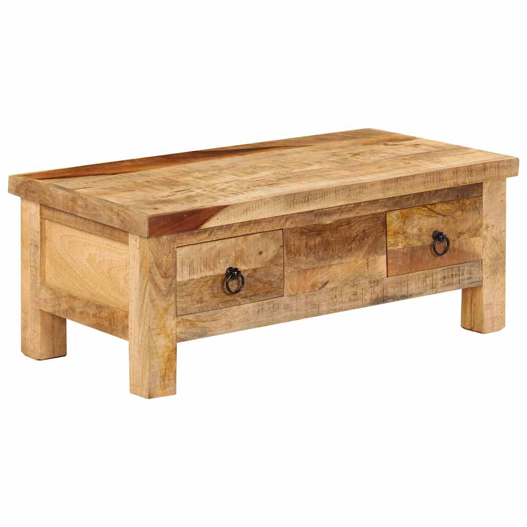 Table basse 90x45x35 cm Bois de manguier massif