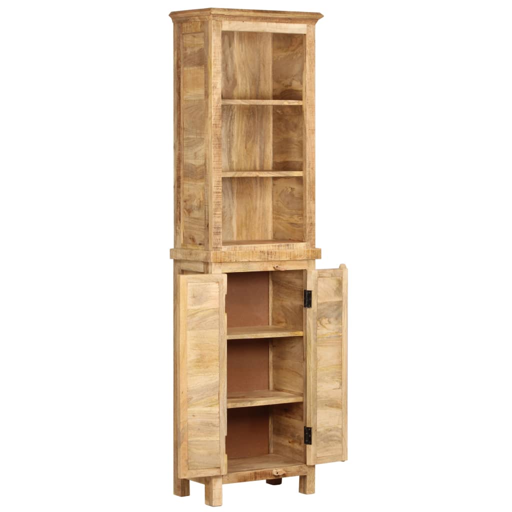 Bibliothèque 50 x 30 x 180 cm Bois massif de manguier - XIOS