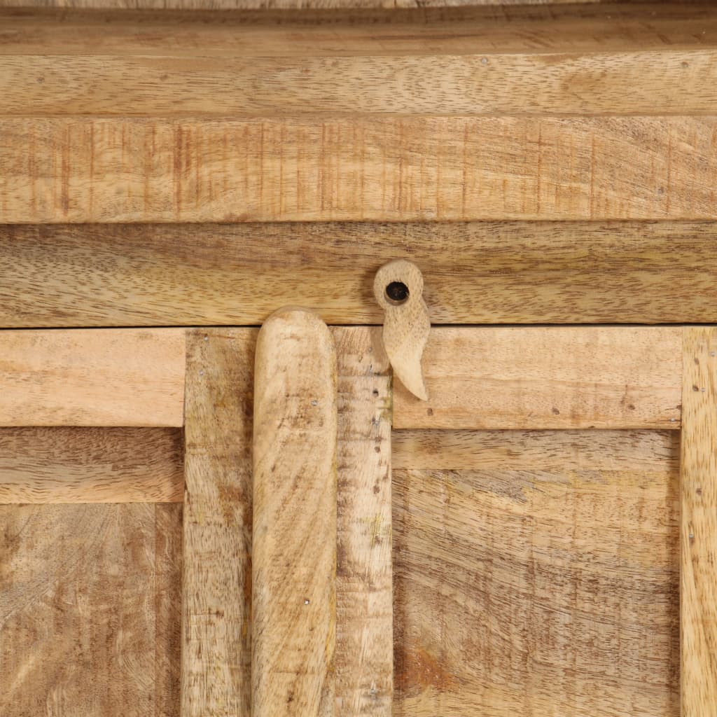 Bibliothèque 50 x 30 x 180 cm Bois massif de manguier - XIOS