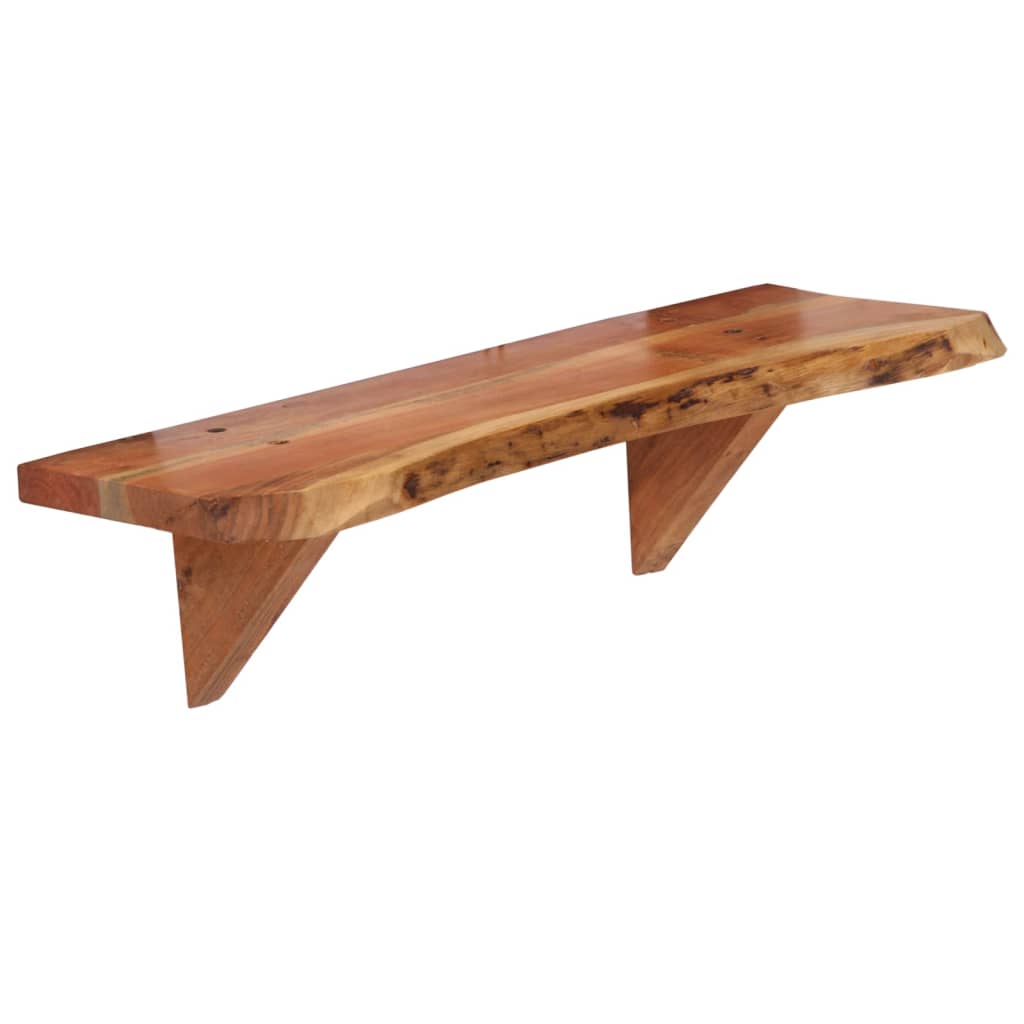 Étagères murales 2 pcs 60x20x18 cm Bois d'acacia massif - XIOS
