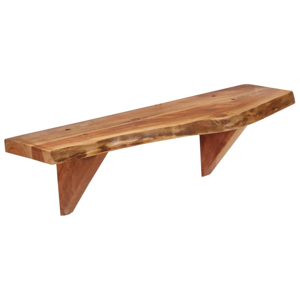 Étagères murales 2 pcs 60x20x18 cm Bois d'acacia massif - XIOS