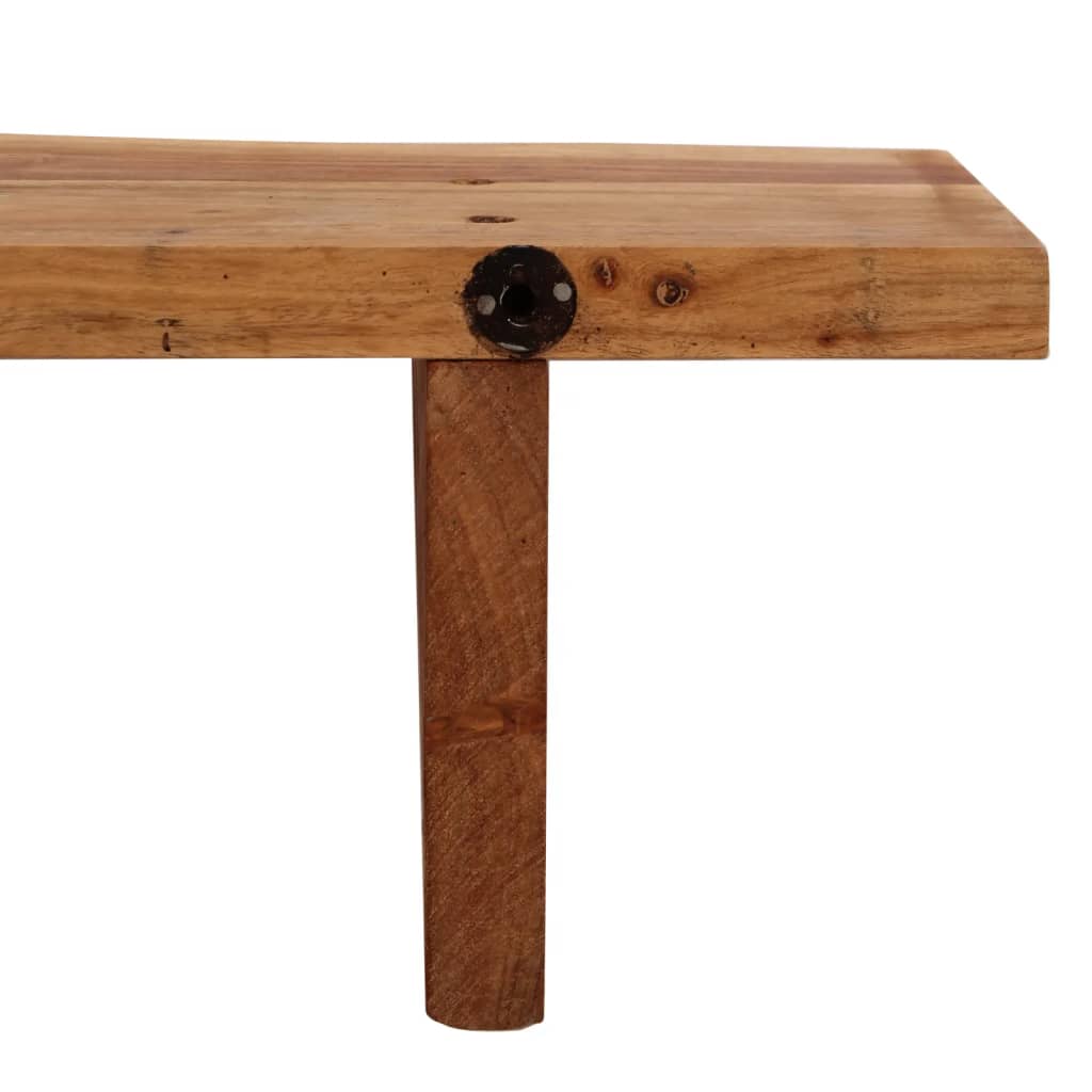 Étagères murales 2 pcs 60x20x18 cm Bois d'acacia massif - XIOS