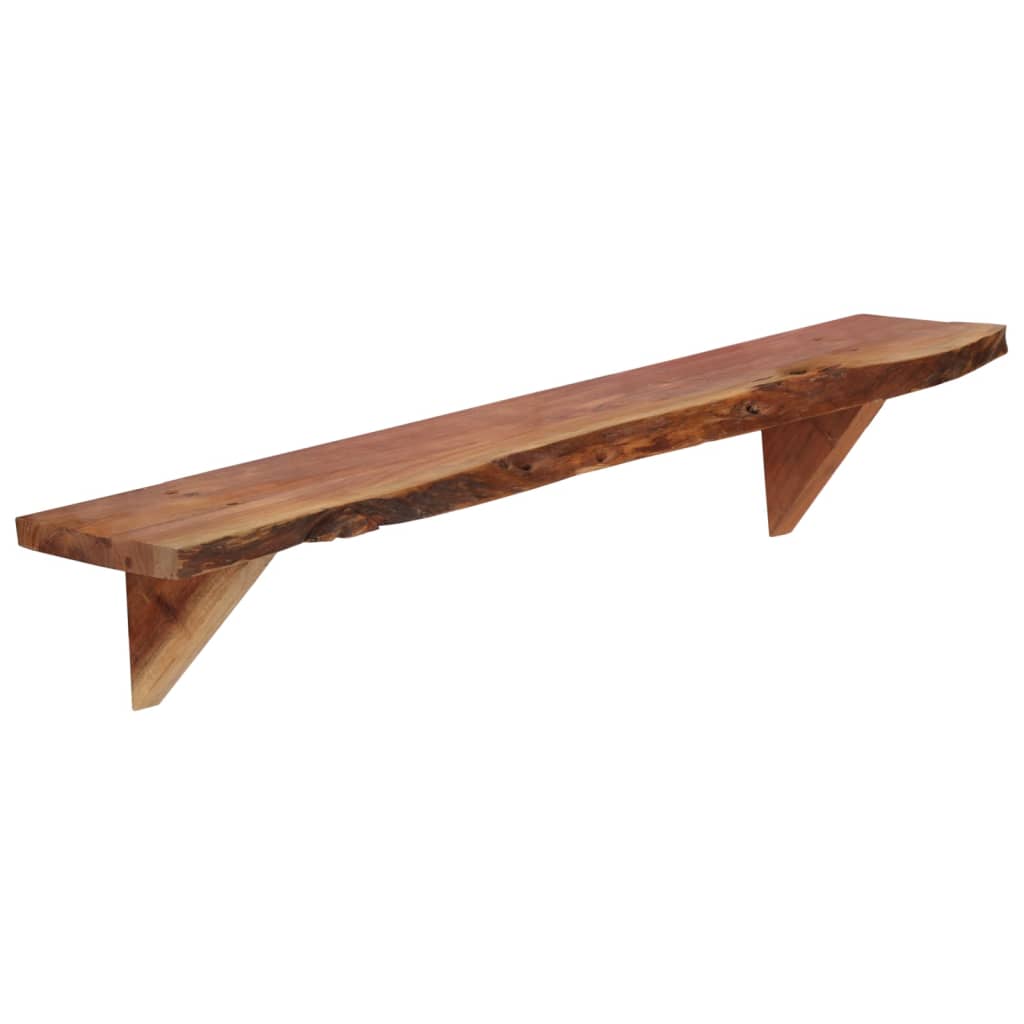 Étagères murales 2 pcs 90x20x18 cm Bois d'acacia massif - XIOS