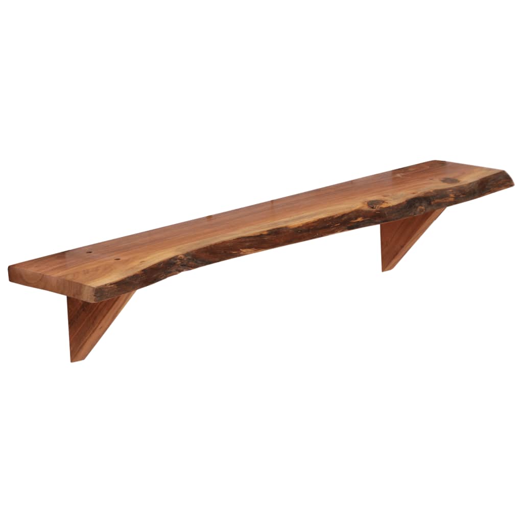 Étagères murales 2 pcs 90x20x18 cm Bois d'acacia massif - XIOS
