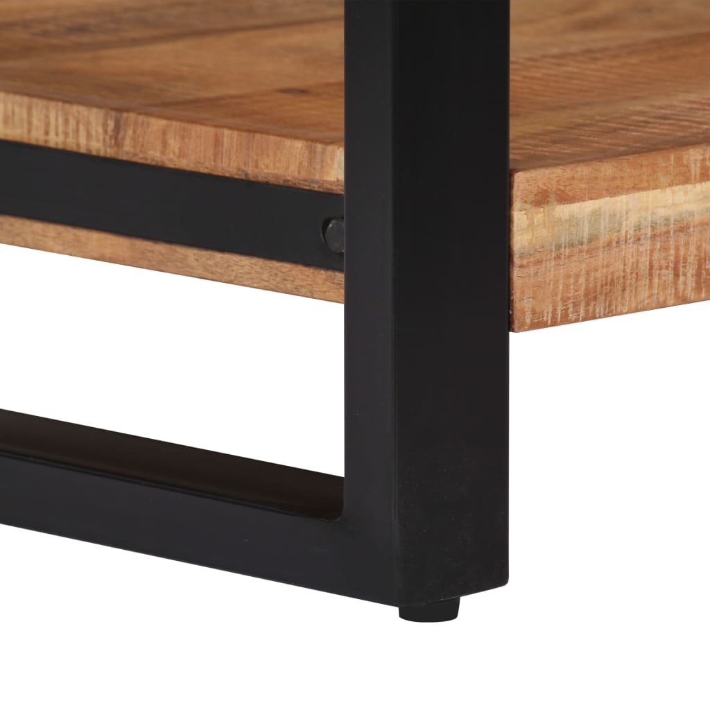 Table basse 60x60x40 cm Bois d'acacia massif - XIOS