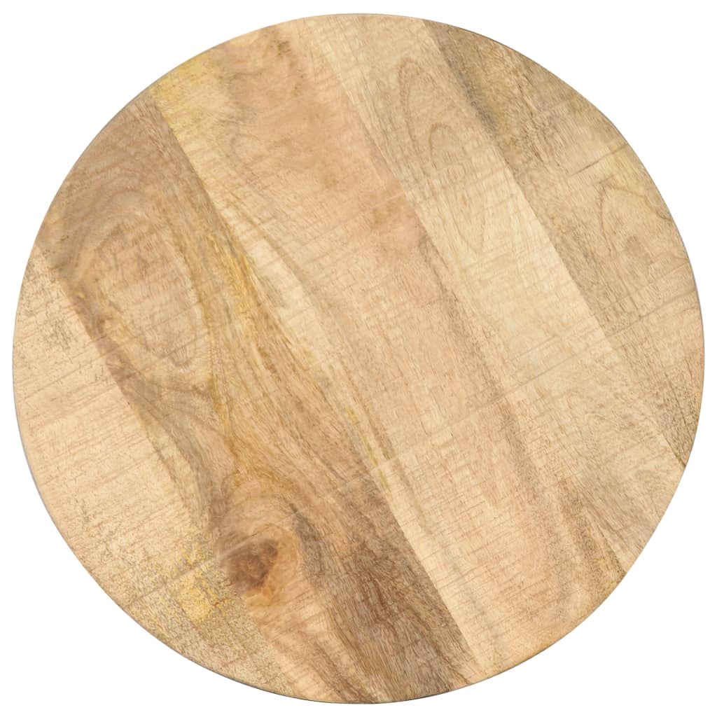 Table d'appoint 45x (45-62) cm Bois de manguier massif et fonte - XIOS