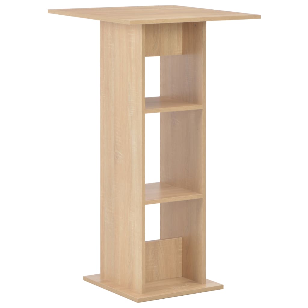 Table de bar Chêne 60x60x110 cm - XIOS
