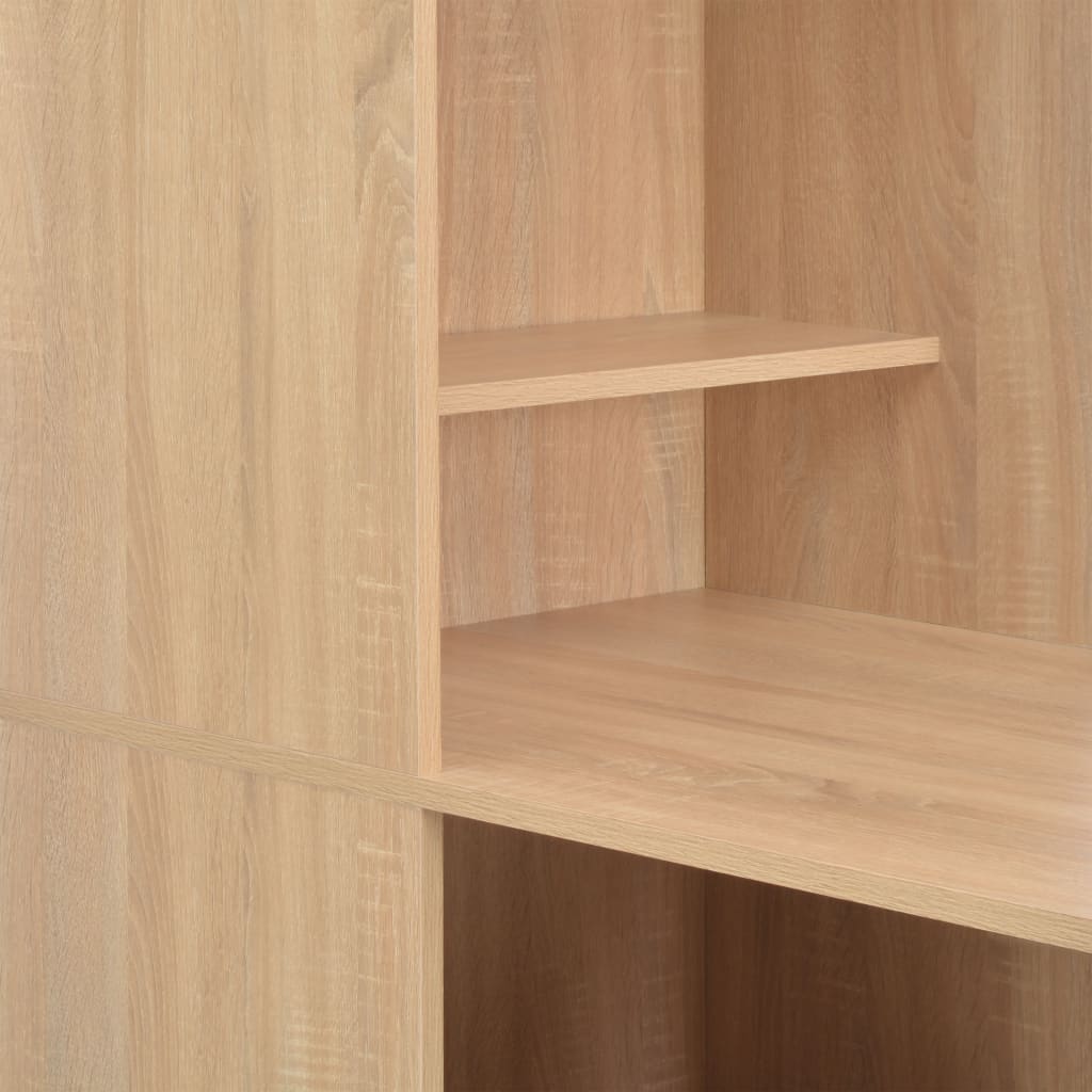 Table de bar avec armoire Chêne 115x59x200 cm - XIOS