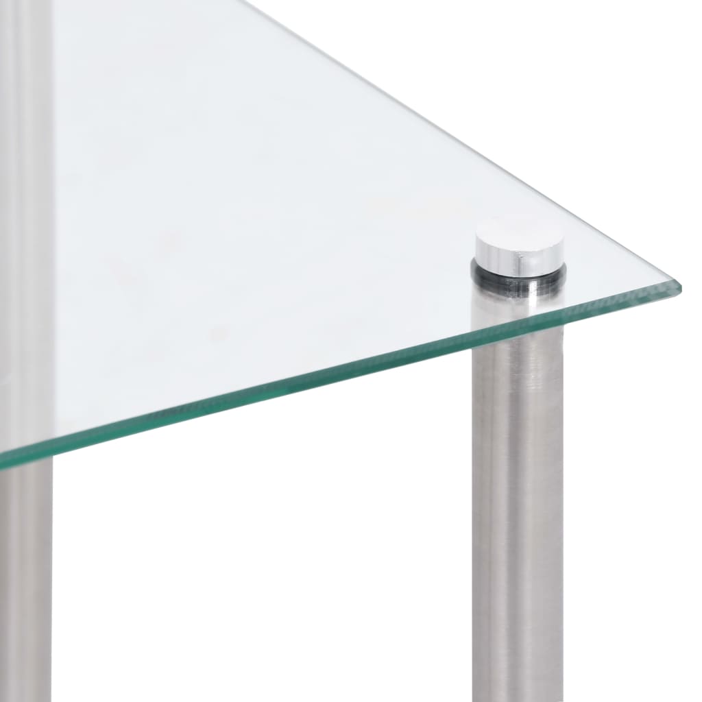 Tables gigognes 3 pcs Transparent Verre trempé - XIOS