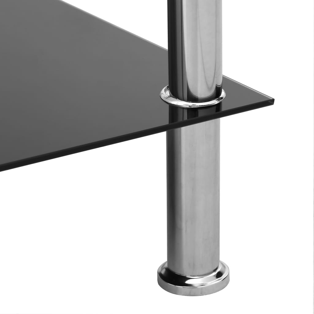 Table d'appoint Transparent 45x50x45 cm Verre trempé - XIOS
