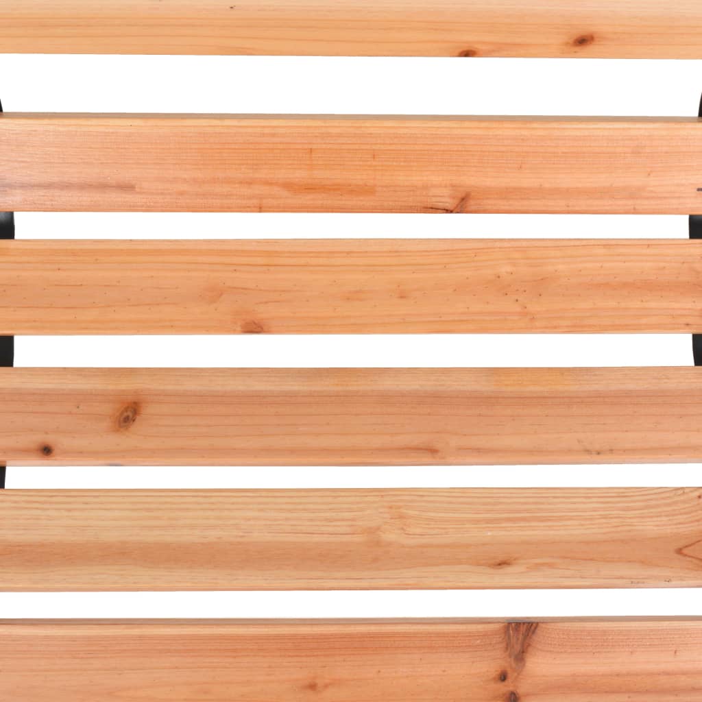 Banc de jardin 122 cm Bois Bancs de jardin vidaXL