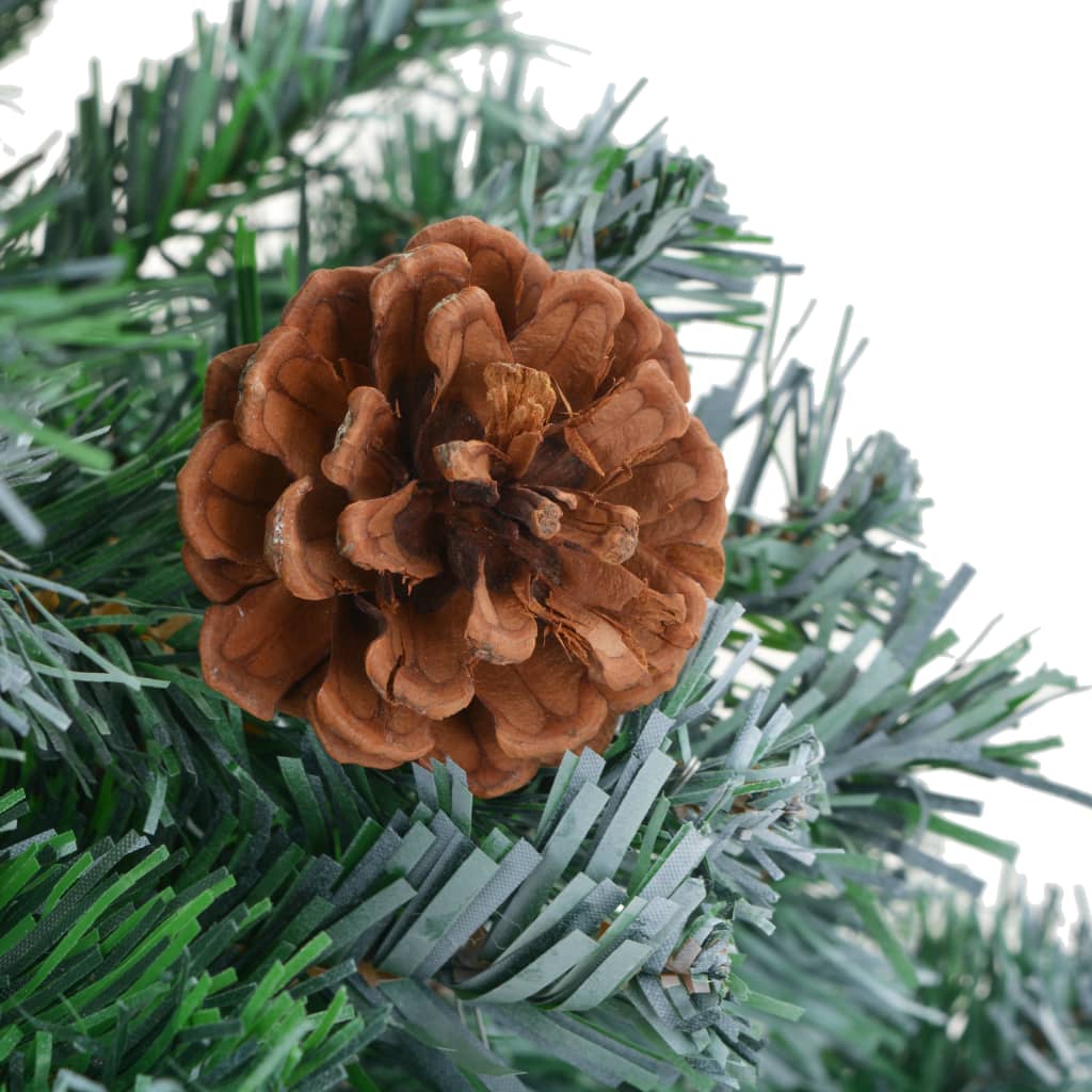 Arbre de Noël artificiel avec pommes de pin 210 cm - XIOS