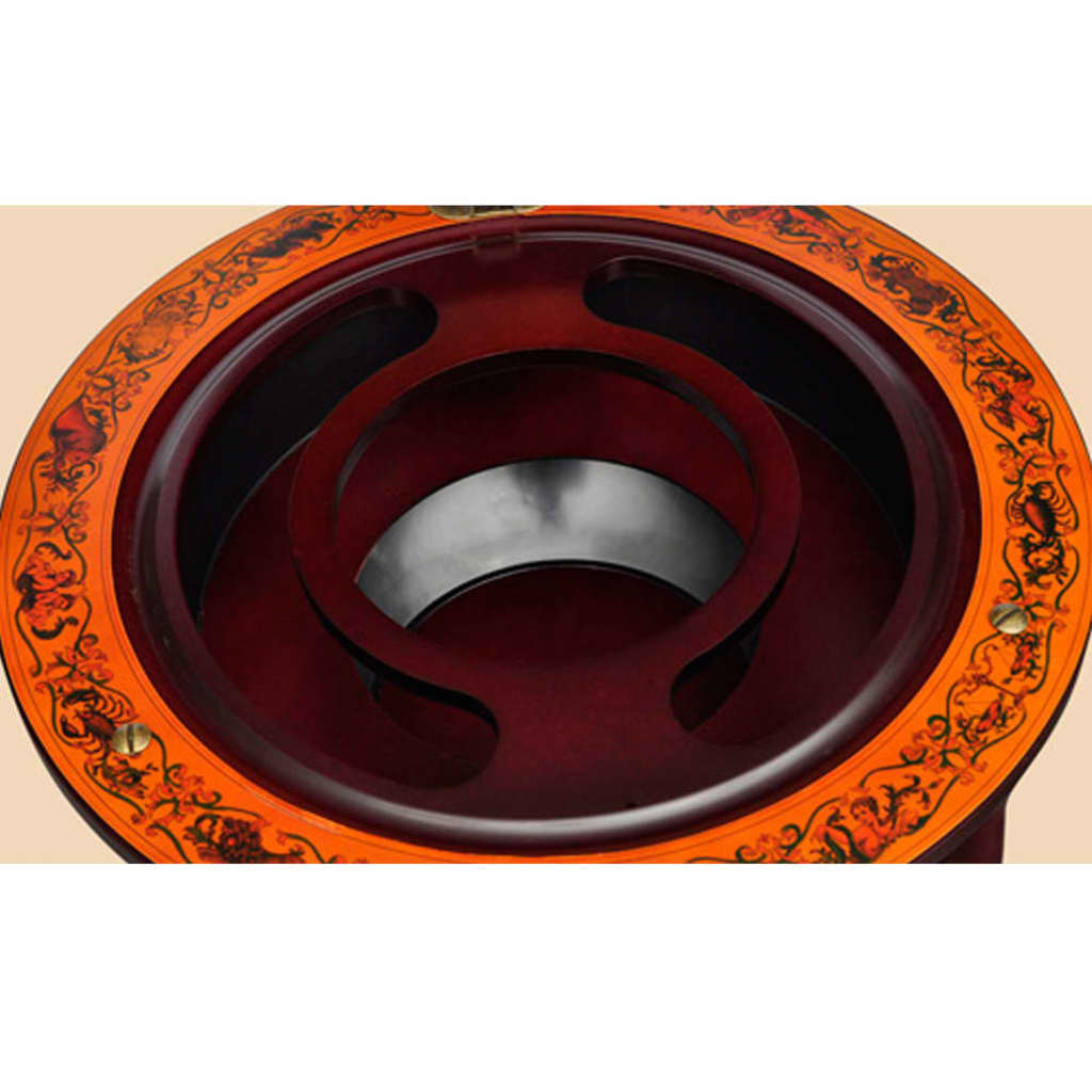 Support de vin sous forme de globe Bois d'eucalyptus - XIOS