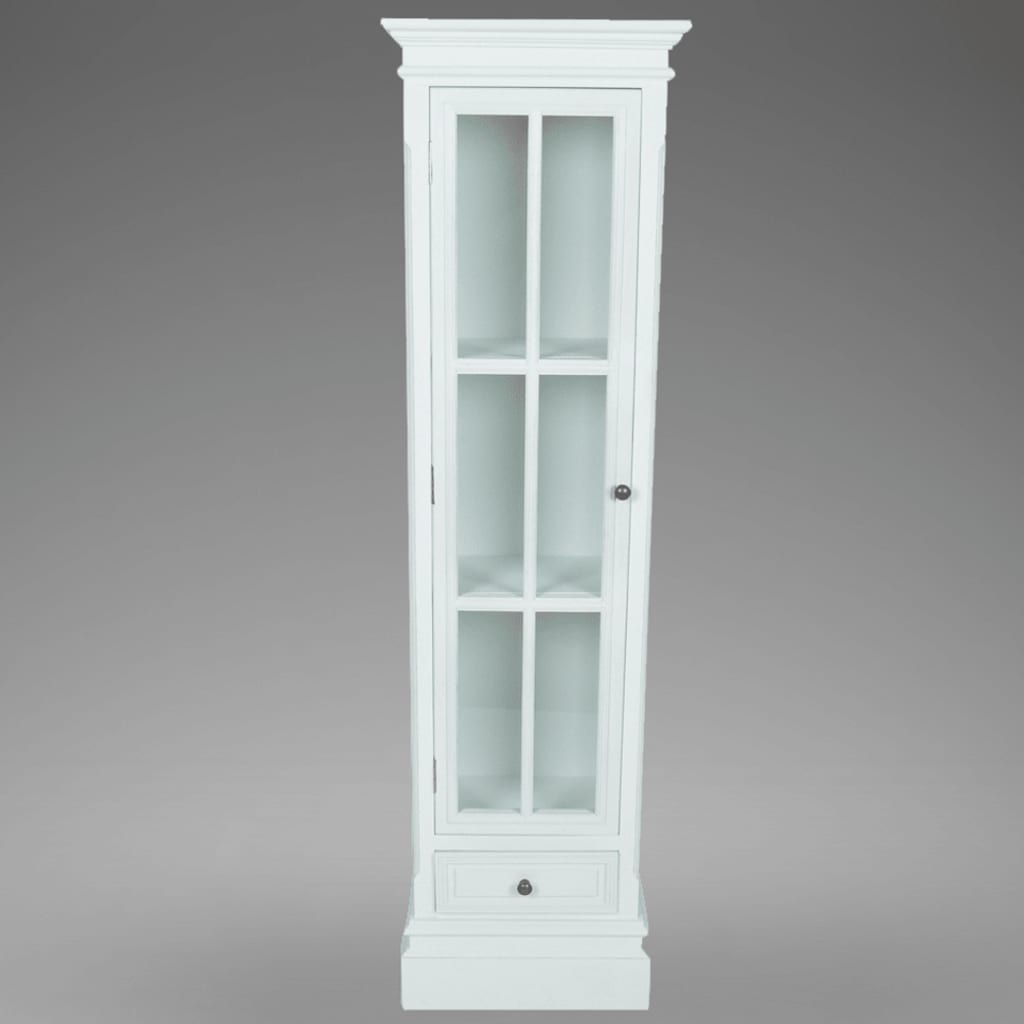 Meuble de bibliothèque avec 3 étagères Blanc Bois - XIOS