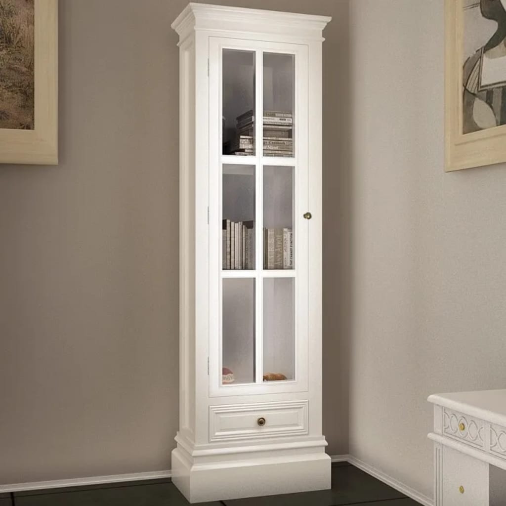 Meuble de bibliothèque avec 3 étagères Blanc Bois - XIOS