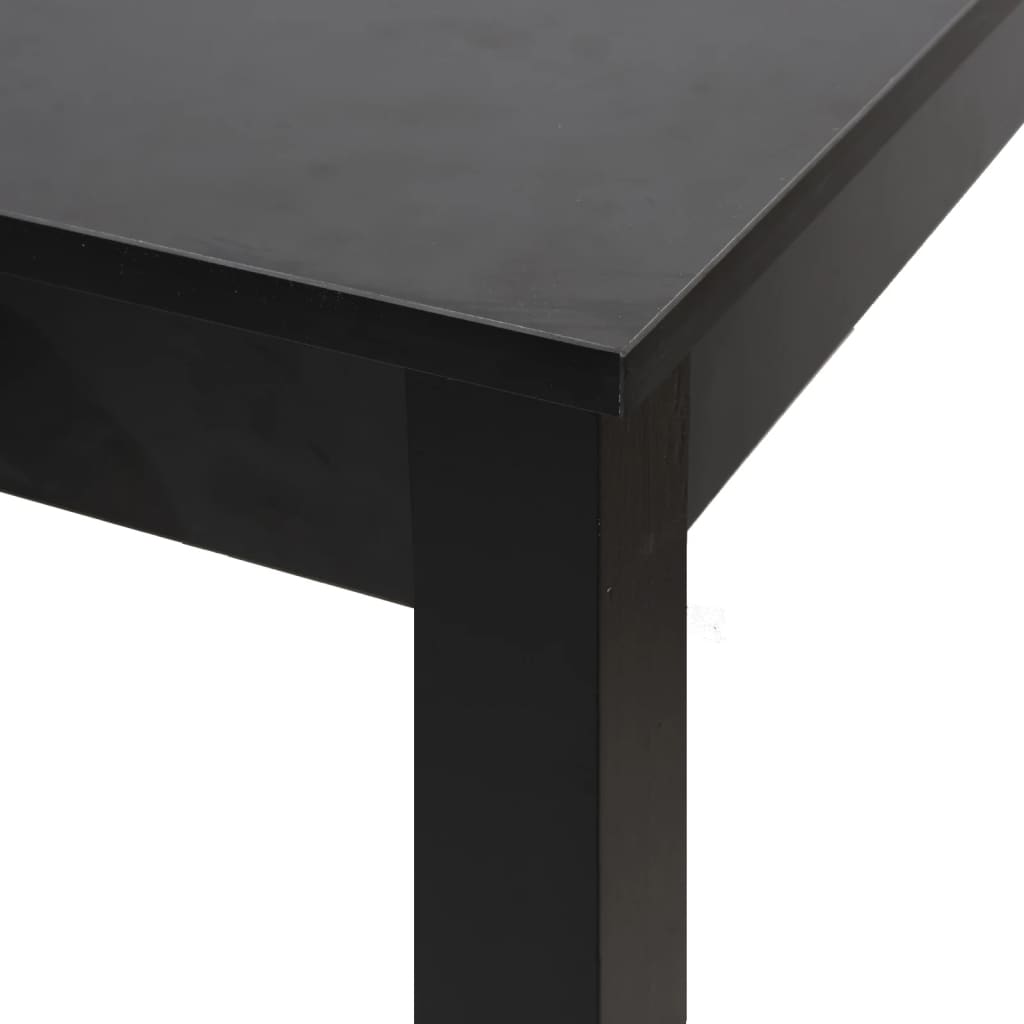 Table de bar MDF noir 55x55x107 cm - XIOS