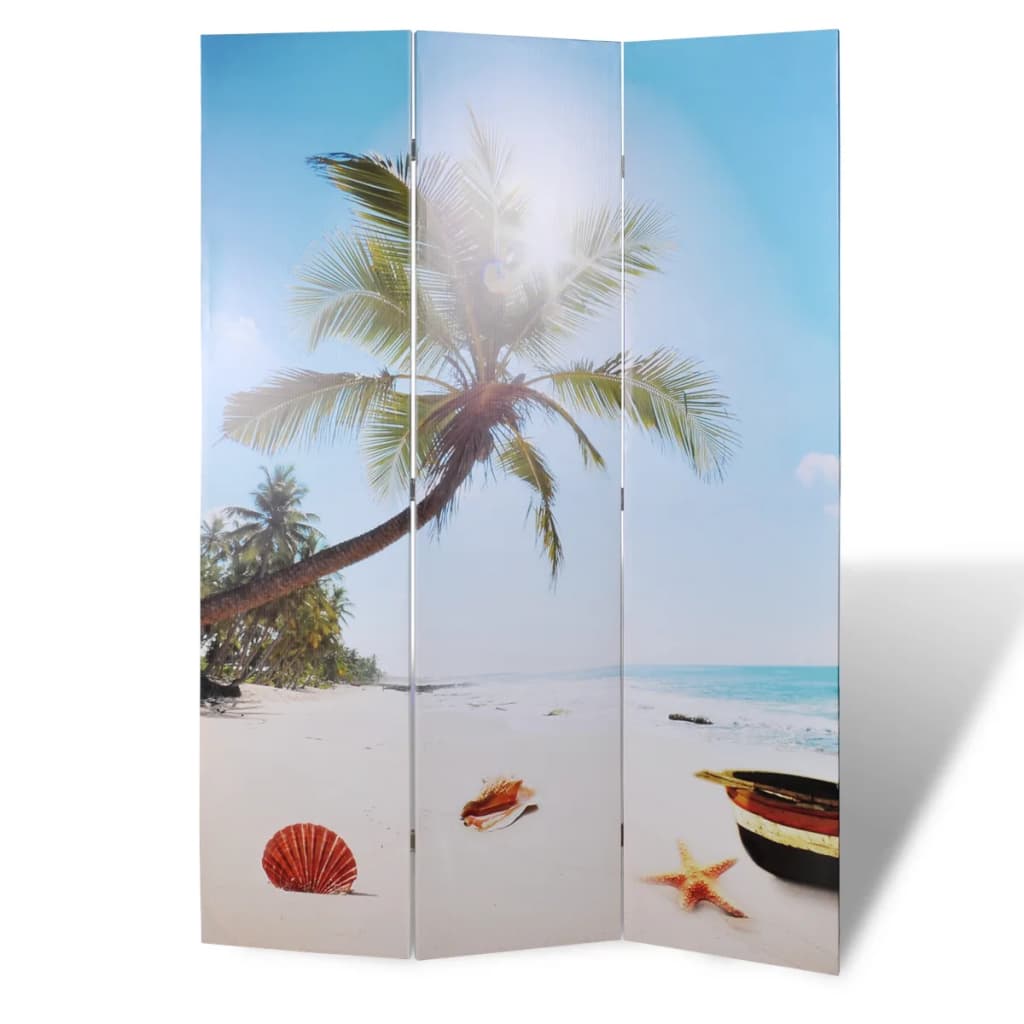 Cloison de séparation pliable 120 x 170 cm Plage - XIOS