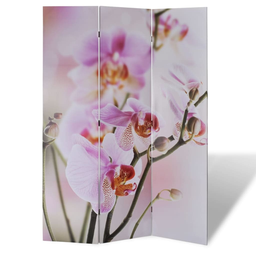 Cloison de séparation pliable 120 x 170 cm Fleur XIOS