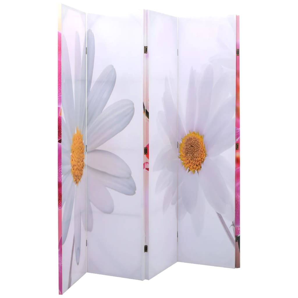 Cloison de séparation pliable 200 x 170 cm Fleur - XIOS