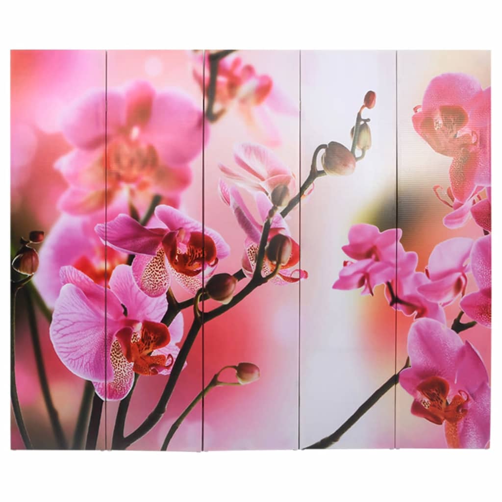 Cloison de séparation pliable 200 x 170 cm Fleur - XIOS